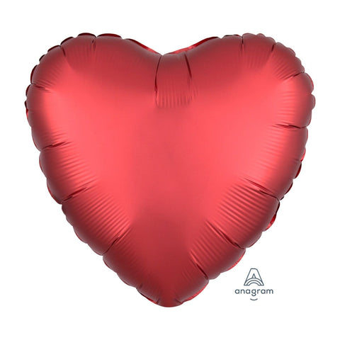 Buy Balloons Red Heart Shape Foil Balloon, 18 Inches sold at Balloon Expert
