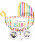 Buy Balloons Baby Carriage Foil Balloon, 28 Inches sold at Balloon Expert