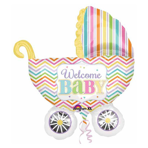 Buy Balloons Baby Carriage Foil Balloon, 28 Inches sold at Balloon Expert