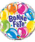 Buy Balloons Bonne Fête Sparkle Balloons Foil Balloon, 18 Inches sold at Balloon Expert