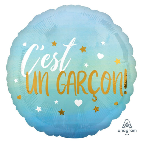 Buy Balloons Mylar 18 in. - C'est Une Garçon ! sold at Balloon Expert