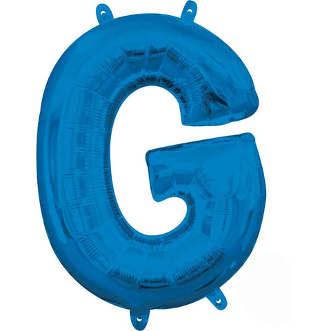 Buy Balloons Blue Letter G Foil Balloon, 36 Inches sold at Balloon Expert