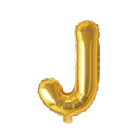 Buy Balloons Gold Letter J Foil Balloon, 16 Inches sold at Balloon Expert