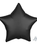 Buy Balloons Black Star Shape Foil Balloon, 18 Inches sold at Balloon Expert