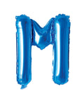 Buy Balloons Blue Letter M Foil Balloon, 16 Inches sold at Balloon Expert