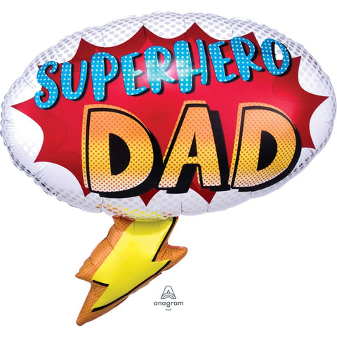 Buy Balloons Superhero Dad Supershape Balloon sold at Balloon Expert