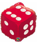 Buy Balloons Dice Foil Balloon, 18 Inches sold at Balloon Expert