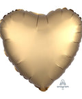 Buy Balloons Gold Heart Shape Foil Balloon, 18 Inches sold at Balloon Expert