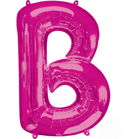 Buy Balloons Pink Letter B Foil Balloon, 36 Inches sold at Balloon Expert