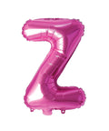 Buy Balloons Pink Letter Z Foil Balloon, 16 Inches sold at Balloon Expert
