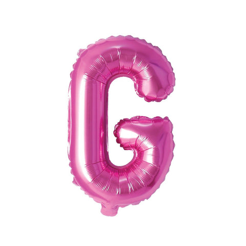 Buy Balloons Pink Letter G Foil Balloon, 16 Inches sold at Balloon Expert