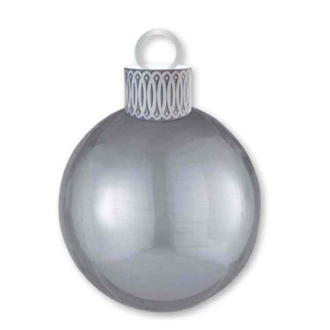 Buy Balloons Silver Ornament Orbz Balloon sold at Balloon Expert