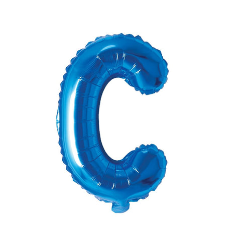 Buy Balloons Blue Letter C Foil Balloon, 16 Inches sold at Balloon Expert