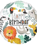 Buy Balloons Safari Animals Party Foil Balloon, 18 inches sold at Balloon Expert