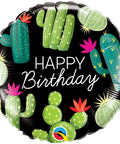 Buy Balloons Happy Birthday Cactuses Foil Balloon, 18 Inches sold at Balloon Expert