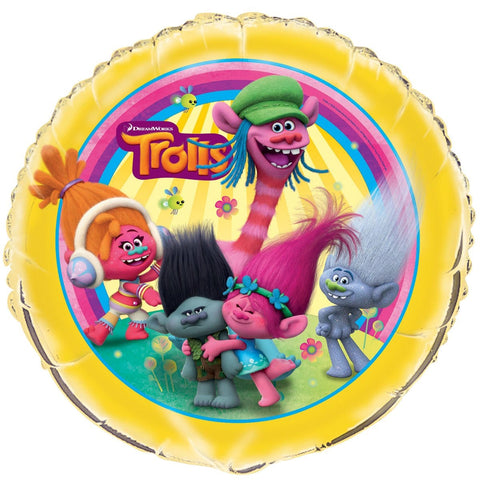 Buy Balloons Trolls Foil Balloon, 18 Inches sold at Balloon Expert