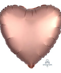 Buy Balloons Rose Gold Heart Shape Foil Balloon, 18 Inches sold at Balloon Expert