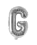 Buy Balloons Silver Letter G Foil Balloon, 16 Inches sold at Balloon Expert