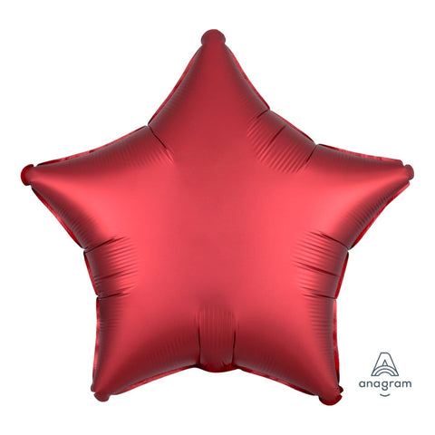 Buy Balloons Red Star Shape Foil Balloon, 18 Inches sold at Balloon Expert