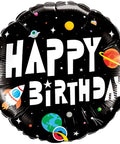 Buy Balloons Happy Birthday Astronaut Foil Balloon, 18 Inches sold at Balloon Expert