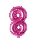 Buy Balloons Pink Number 8 Foil Balloon, 16 Inches sold at Balloon Expert