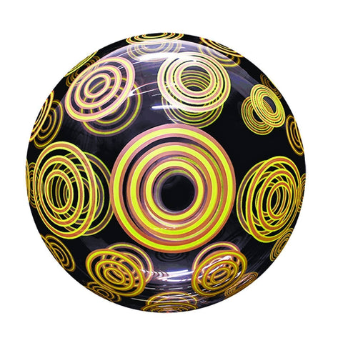 Buy Balloons HD Bubble Balloon, Gold Circles, 20 Inches sold at Balloon Expert