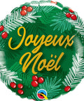 Buy Balloons Joyeux Noël Foil Balloon, 18 inches sold at Balloon Expert