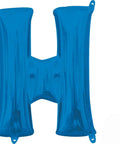 Buy Balloons Blue Letter H Foil Balloon, 36 Inches sold at Balloon Expert