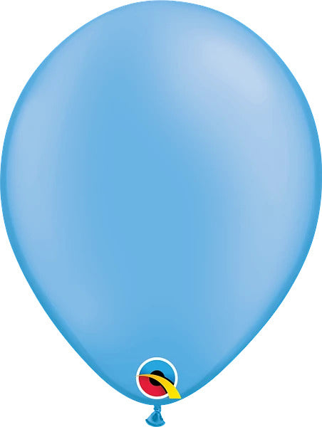 Neon Blue Latex Balloon