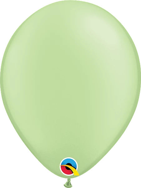 12" Neon Green Latex Balloon, Helium Inflated from Balloon Expert