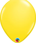 12" Yellow Latex Balloon, Helium Inflated from balloon expert